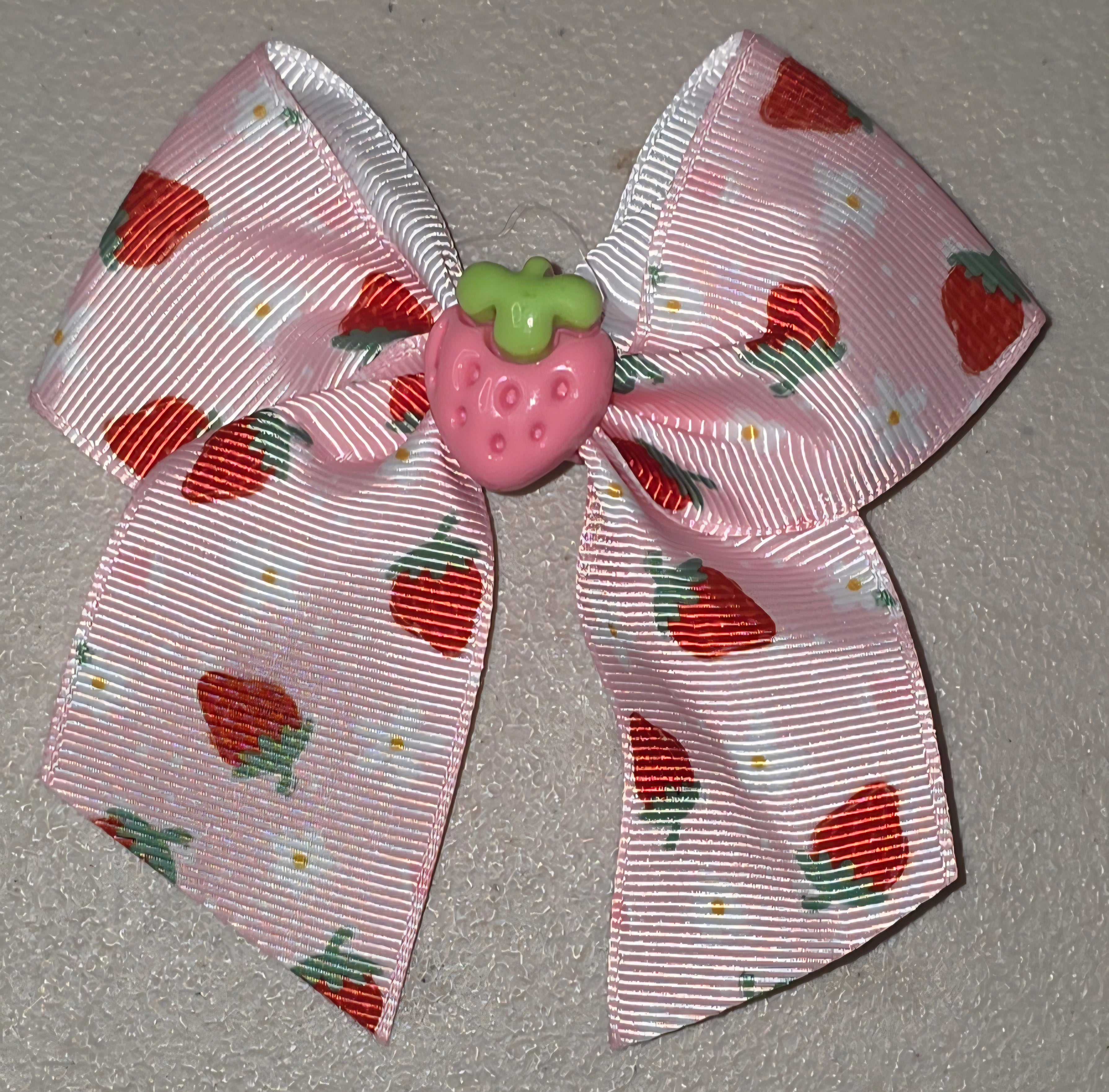 Fruity Hair Bows Girls Grosgrain Ribbon Clip
