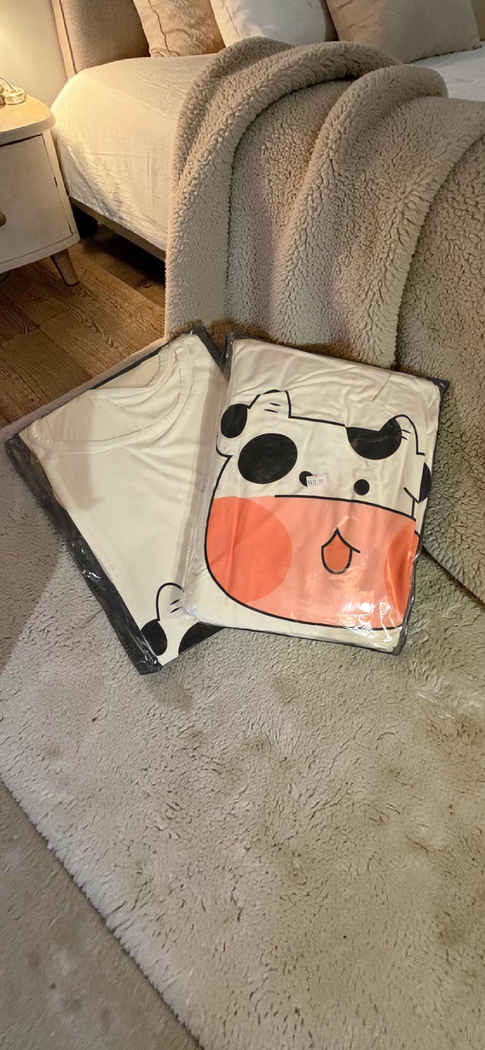 Set Pijama de Dos Piezas Vaquita | Manga Larga | Alta Calidad