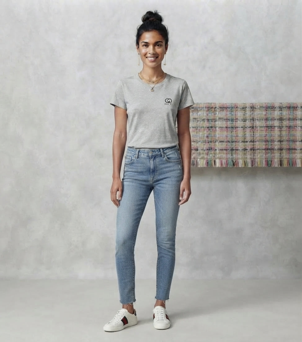 Women's Monogram Print Blouse – Luxury Style