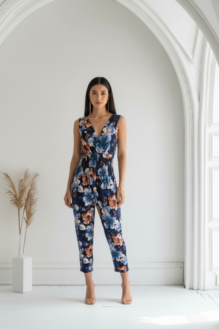 Enterizo Floral🌸💐 Largo Para Dama