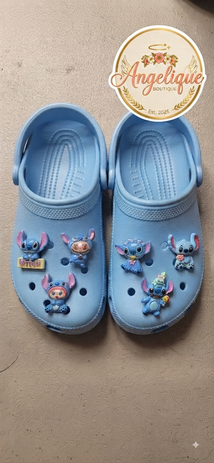 Cartoon Character Shoe Charms Pack of 6