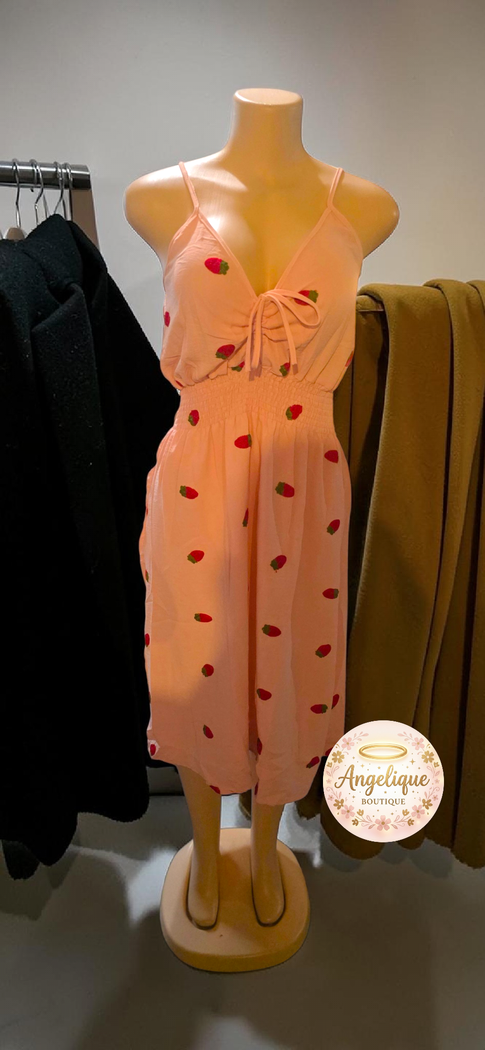Vestidos de Fresa🍓 para Mujer