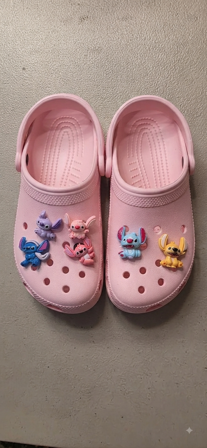 Cartoon Character Shoe Charms Pack of 6