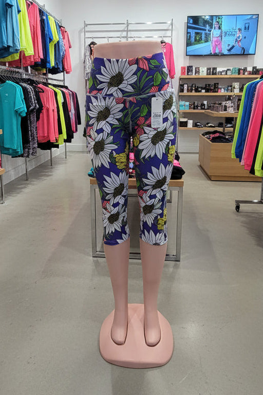 High Compression Midi Floral Leggings