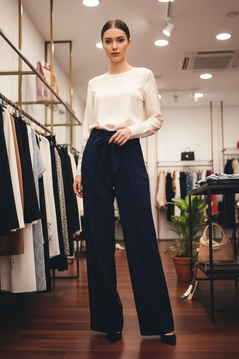 Palazzo de Vestir | Terracota, Kaki, Beige, Negro & Azul