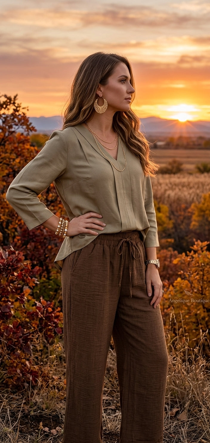 Women's Palazzo Wide-Leg Shorts – Flowy & Chic