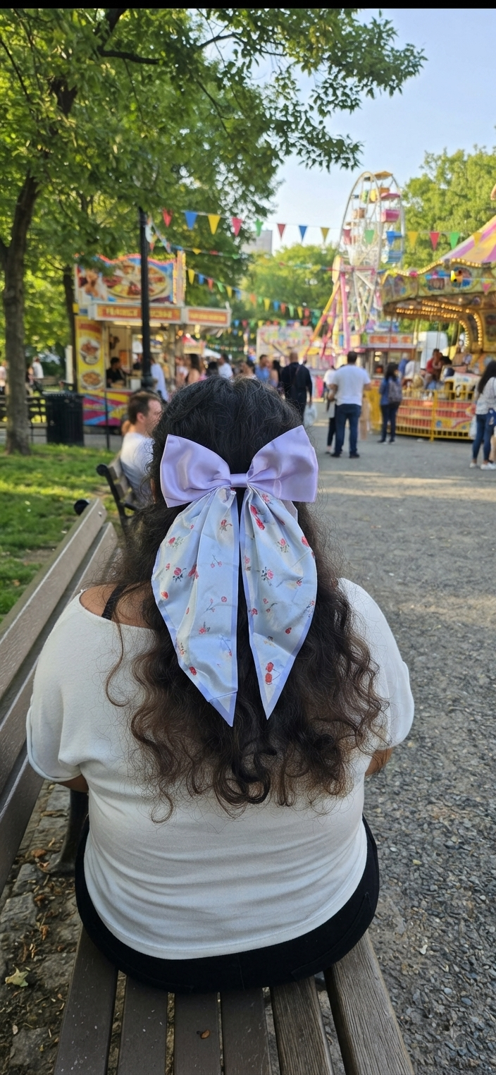 Coquette Cherry Hair Bow – Cute Bow for Girls & Women