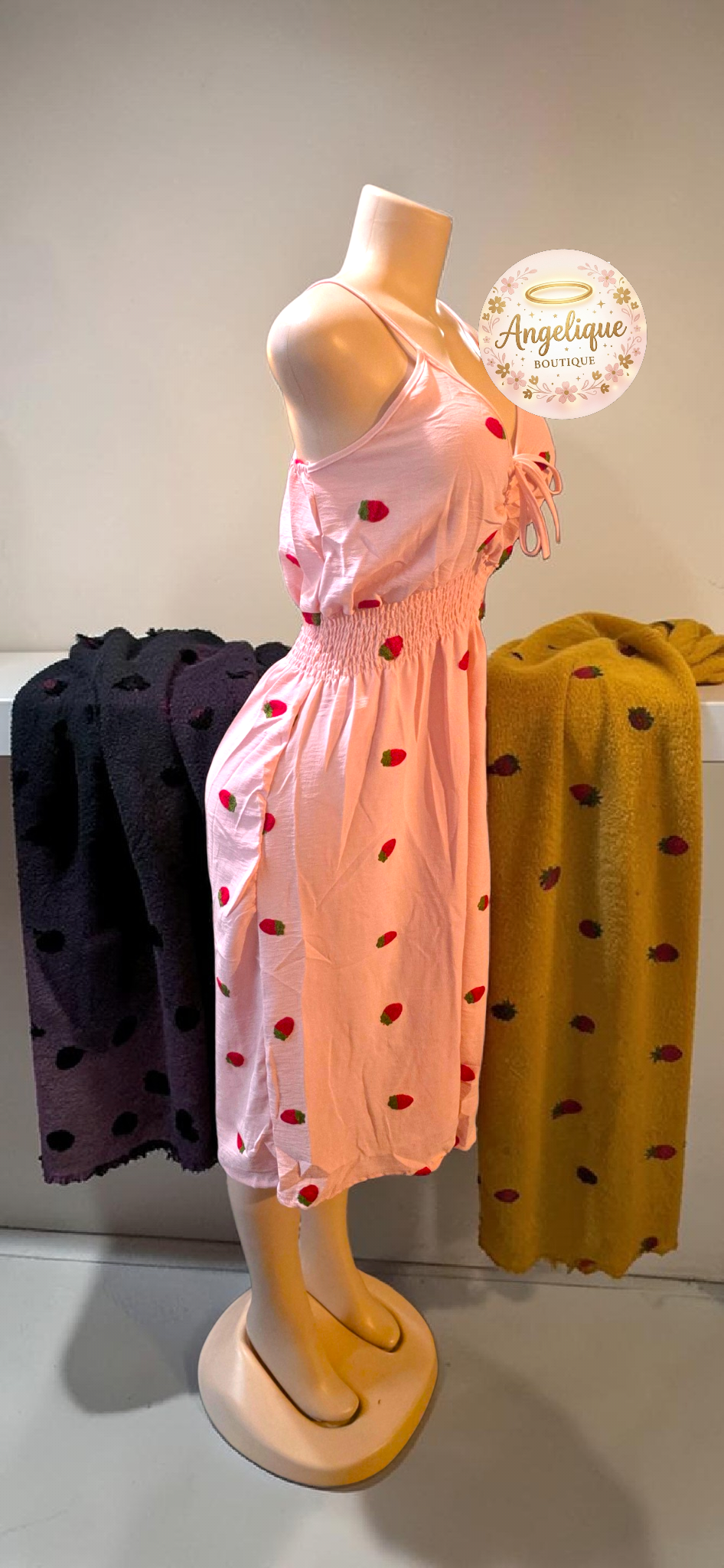 Vestidos de Fresa🍓 para Mujer