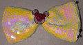 Large Sequin Mouse Ear Hair Bow for Girls