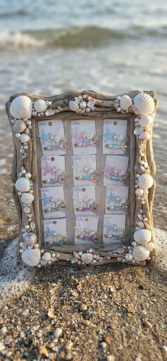 Starfish Hair Pins for Women – Cute Beach Style
