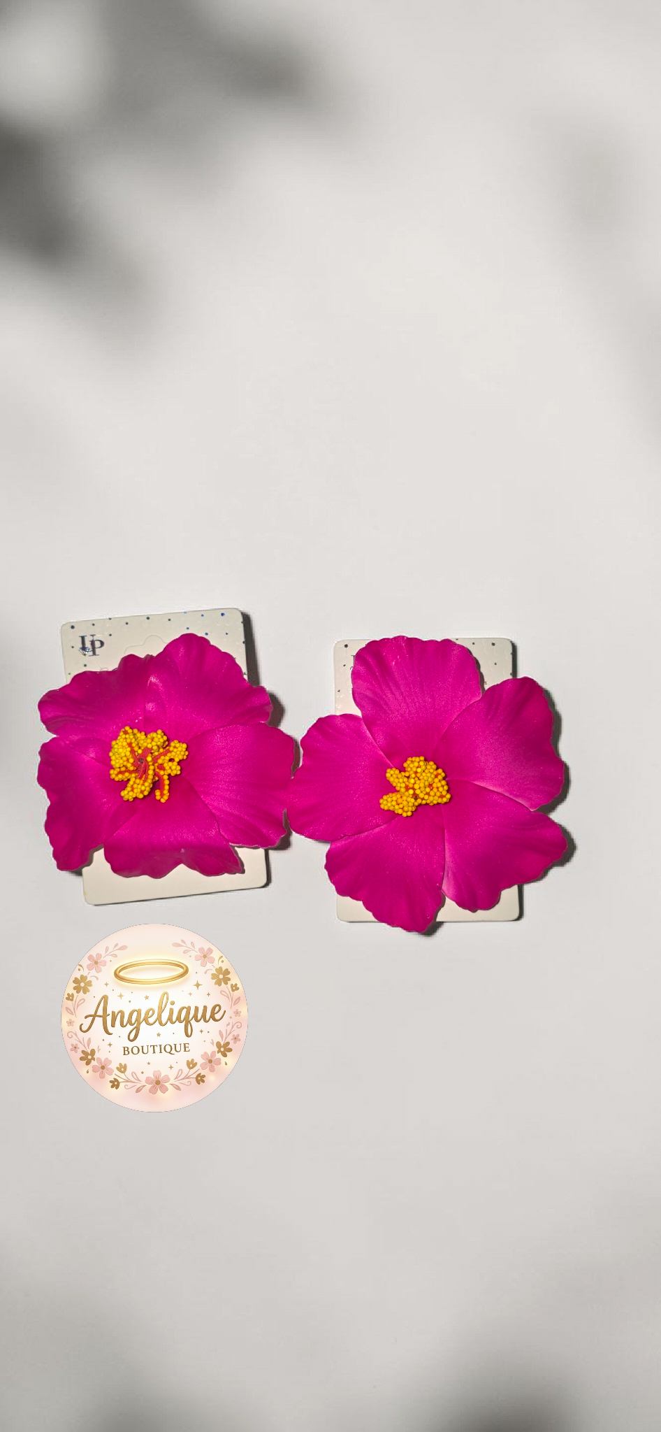 Lazo Floral de Hibiscus para el Cabello