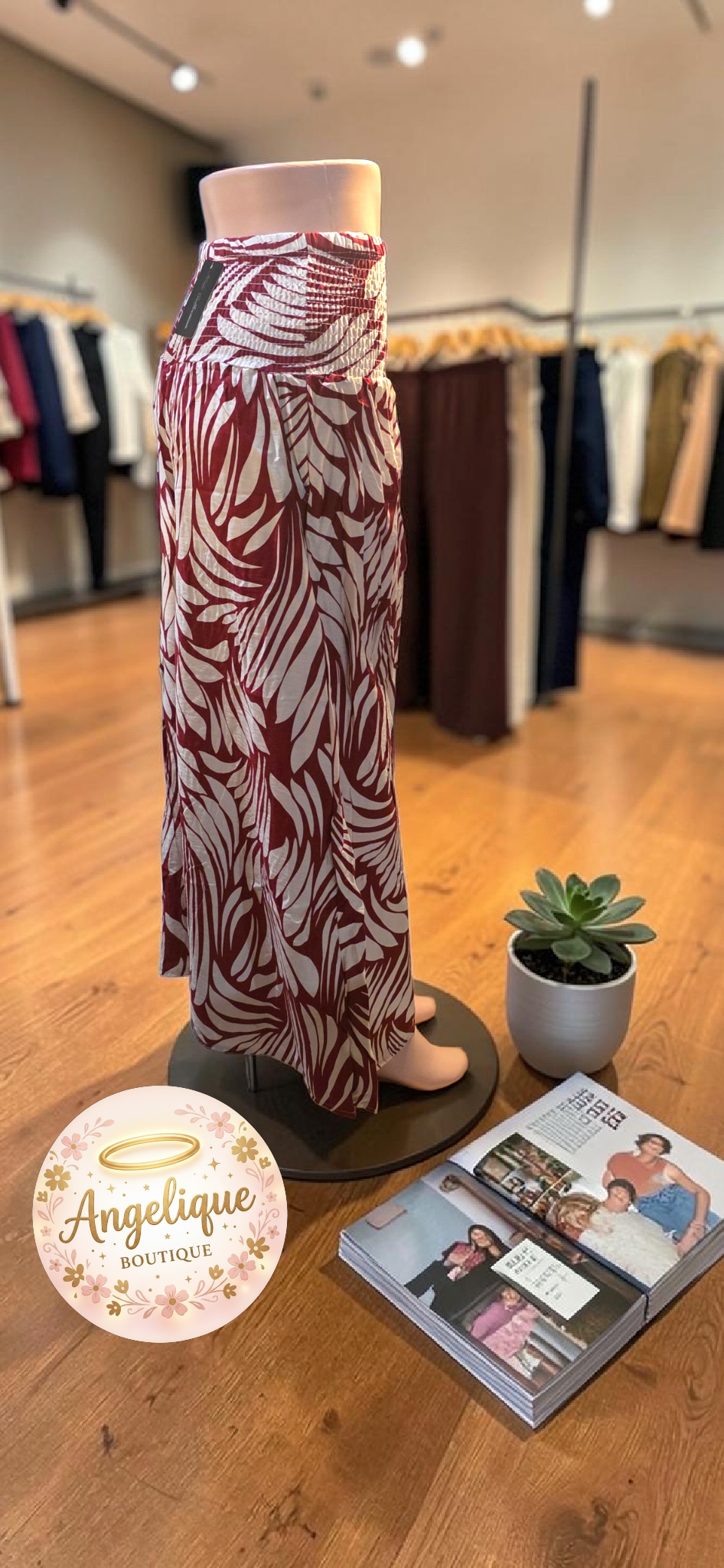 Pantaloneta Palazzo con Estampado Floral 🌸 | Fluida y Elegante