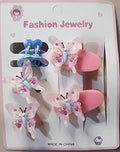 5-Piece Girls Hair Accessories Set – Bows & Clips