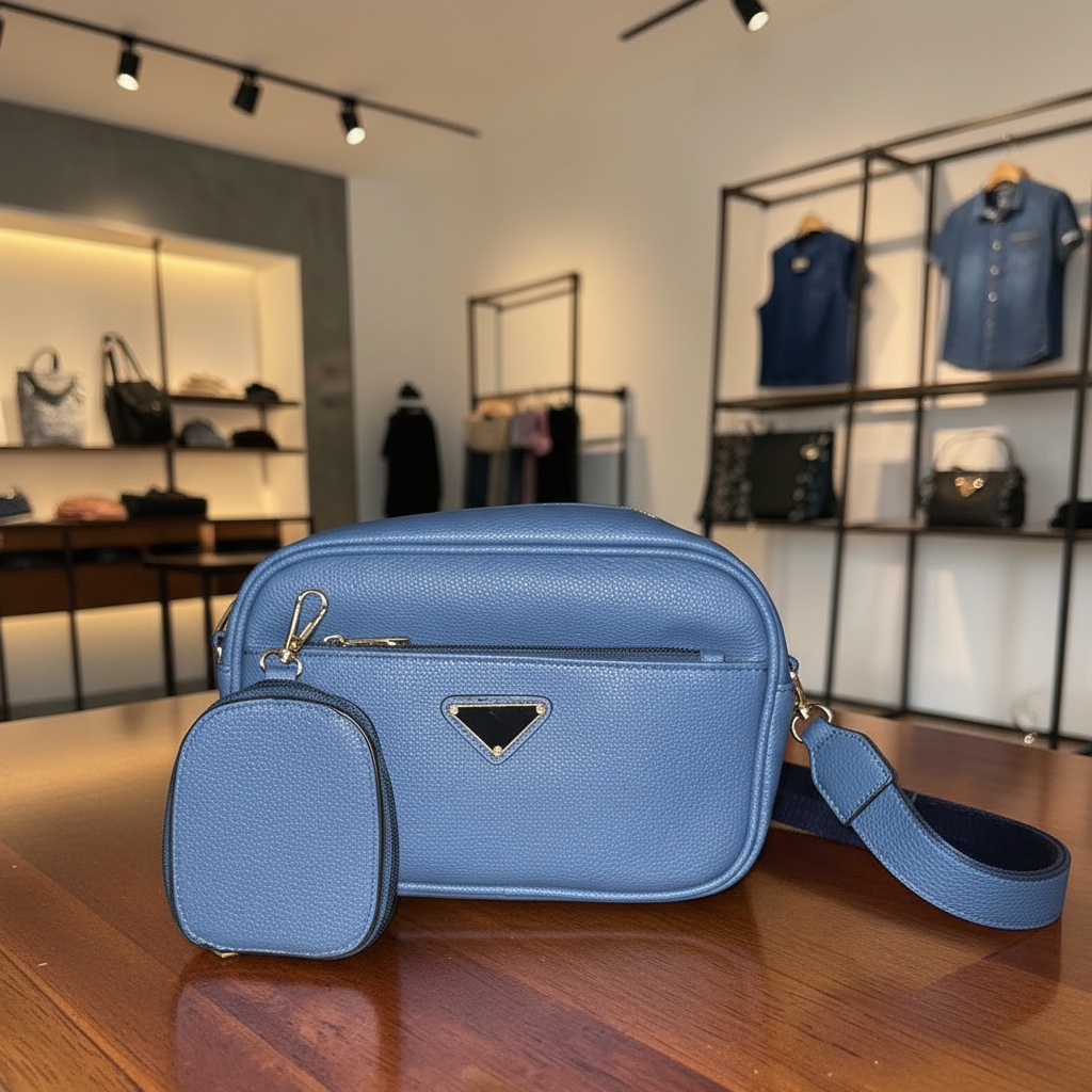 Cartera Crossbody Grande y Espaciosa 👜 | Compartimentos Incorporados | Cinta Ajustable