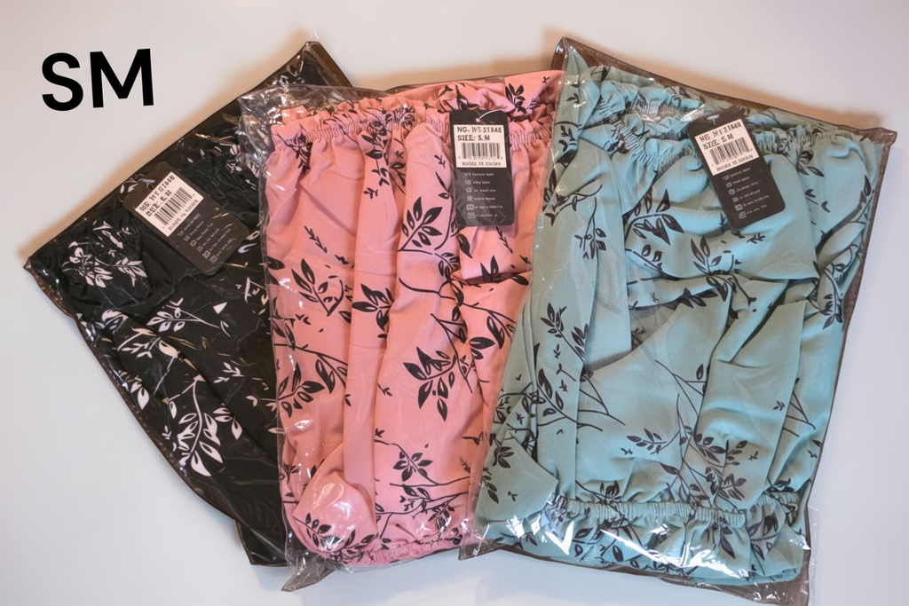 Vestido Largo Floral con Volantes en los Hombros – 2 Estilos en 1 | 65% Seda / 35% Poliéster