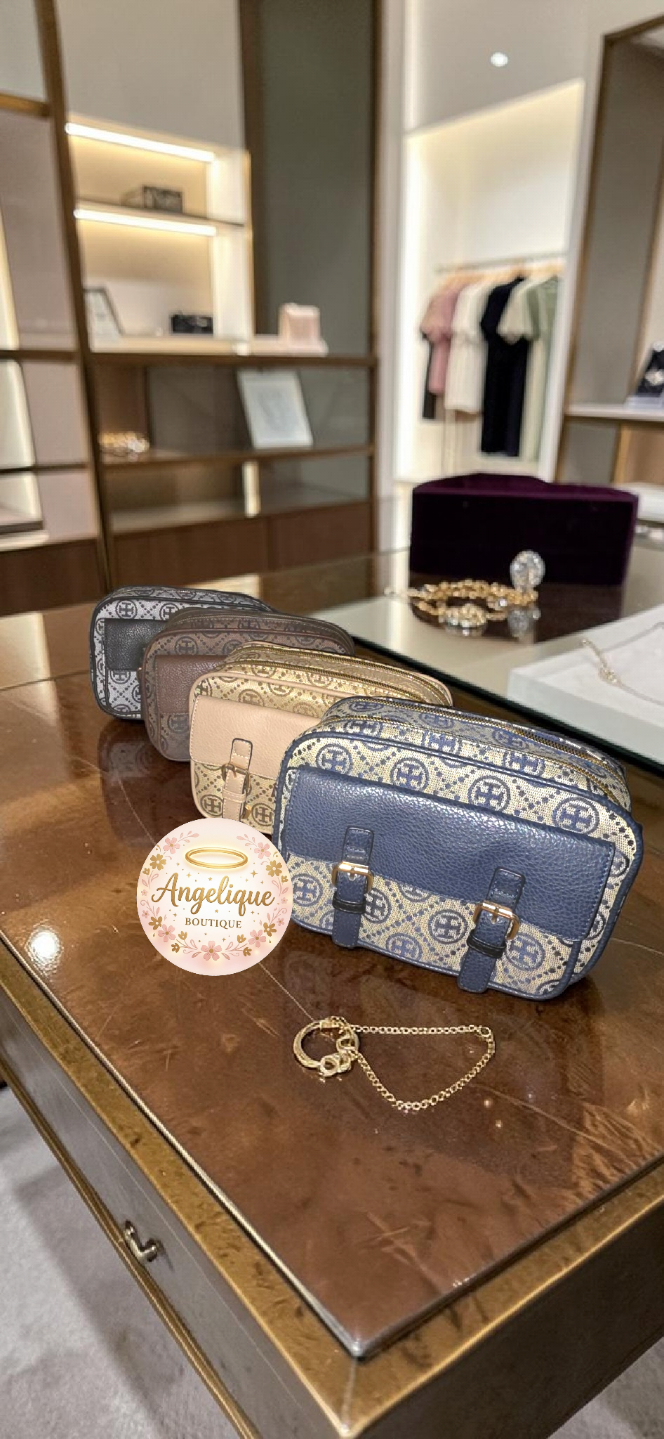 Cartera Grande Crossbody 👜 | Espaciosa | Múltiples Compartimentos | Correa Incluida