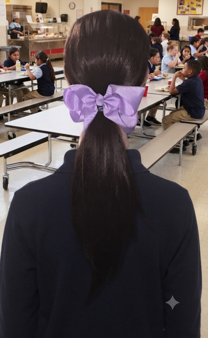 Large Grosgrain Hair Bow for Girls & Women