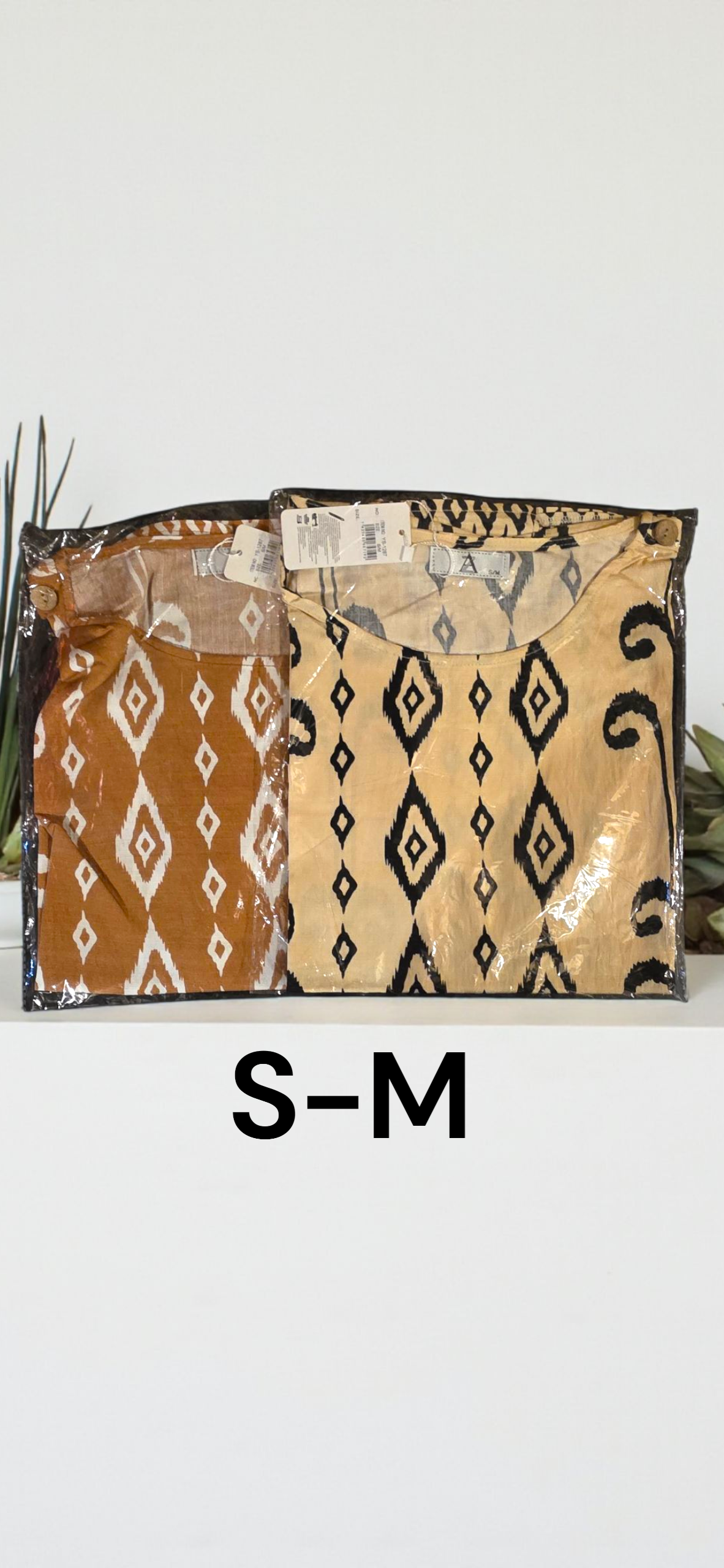 Blusa Ikat Estampada | Fluida y Artesanal