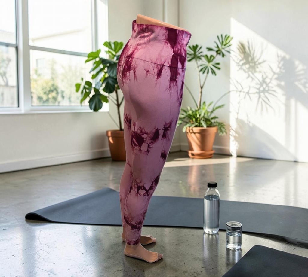 Leggings de Alta Compresión Doble Tono