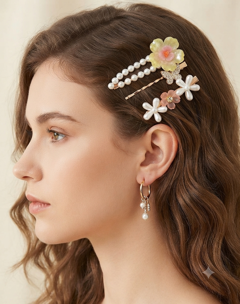 Colorful Hair Pins | Women's Hair Accessories