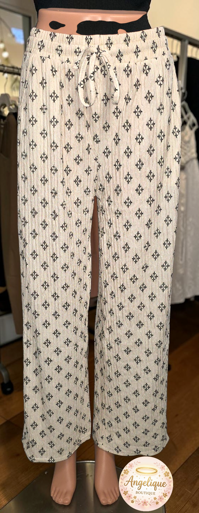 Pantalón Palazzo Largo de Lujo