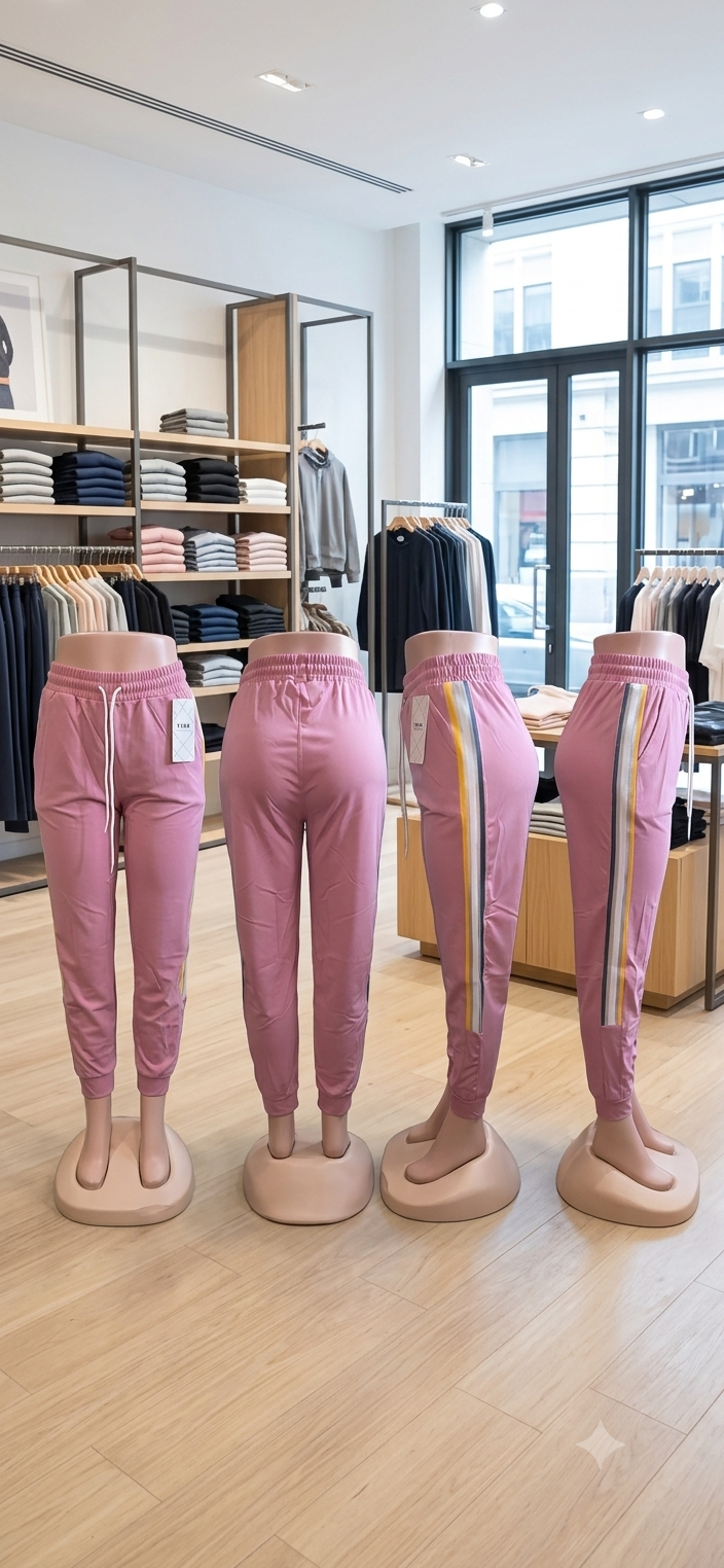 Pantalones Joggers con Bolsillos y Cinta Ajustable en la Cintura