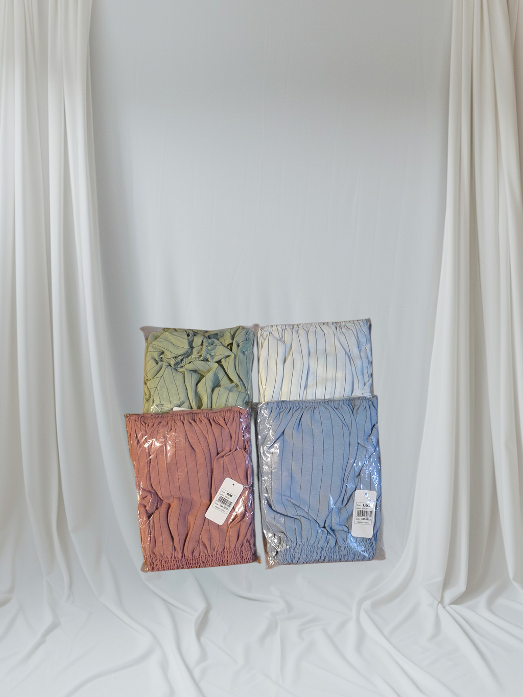 Enterizo Jumper Rallado con Estrechez en la Cintura | S/M y L/XL