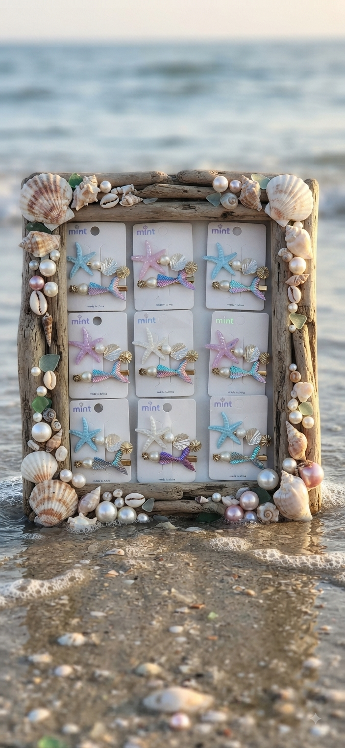 Starfish Hair Pins for Women – Cute Beach Style