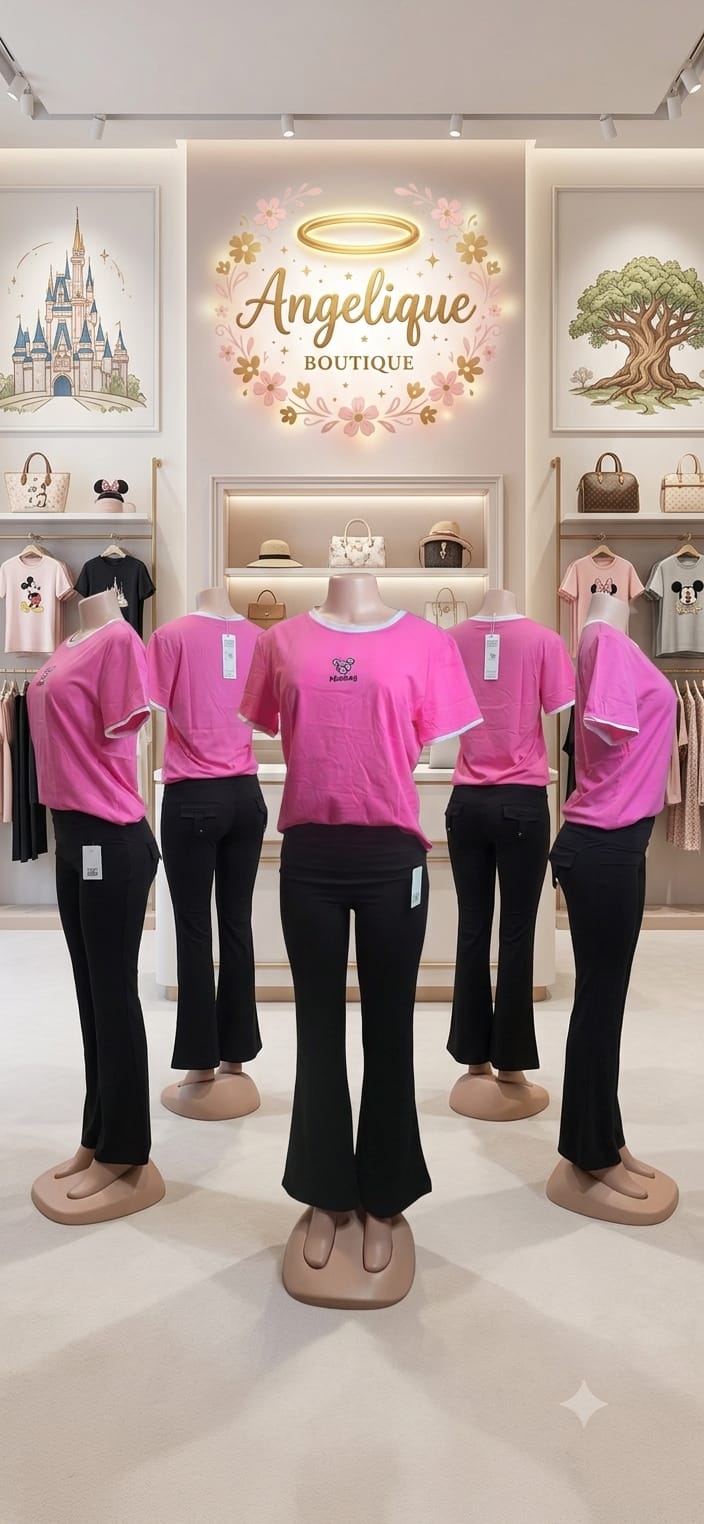 Blusa Estampado Personaje Animado Pequeño-Mediano y Grande-Extragrande