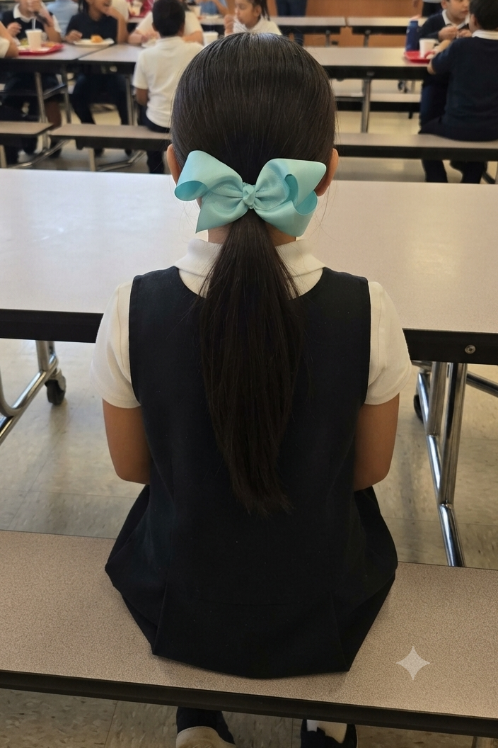 Large Grosgrain Hair Bow for Girls & Women