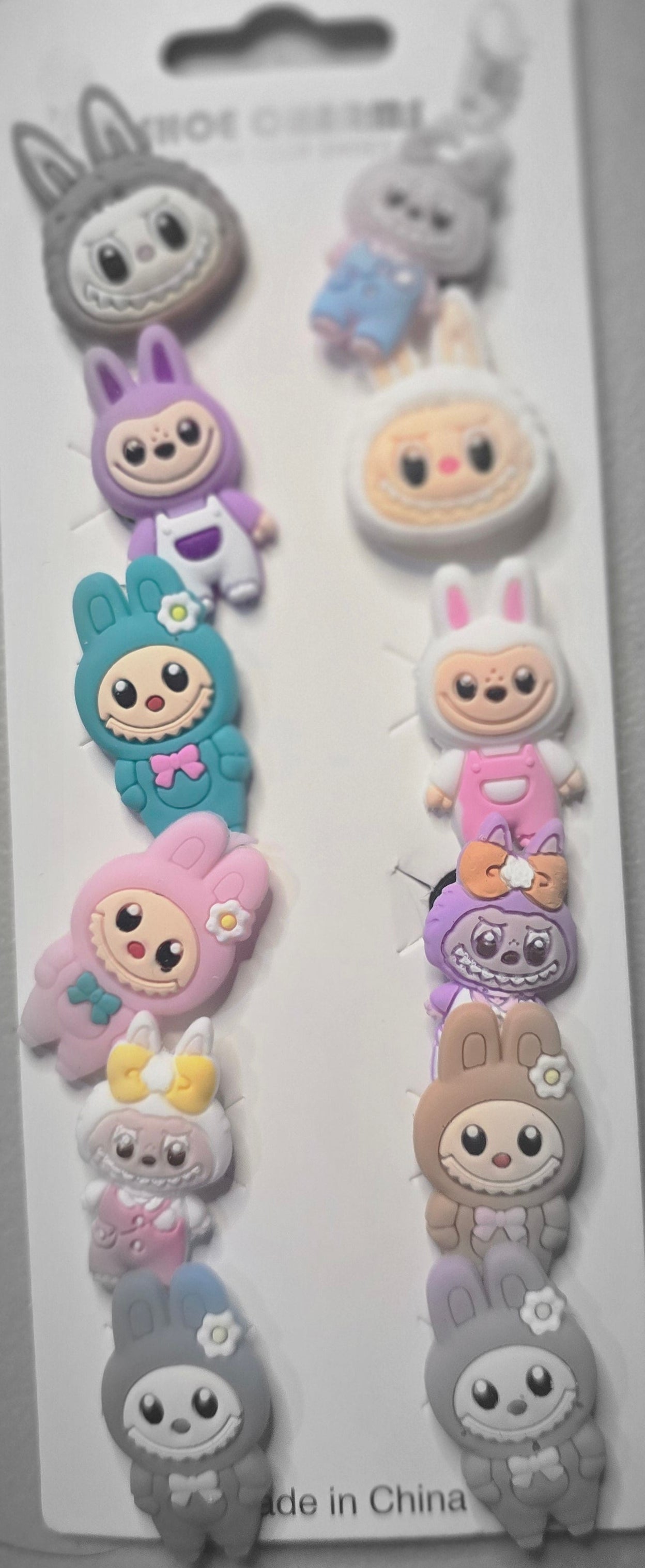La Bubu Shoe Charms Pack of 12 – Cute Jibbitz