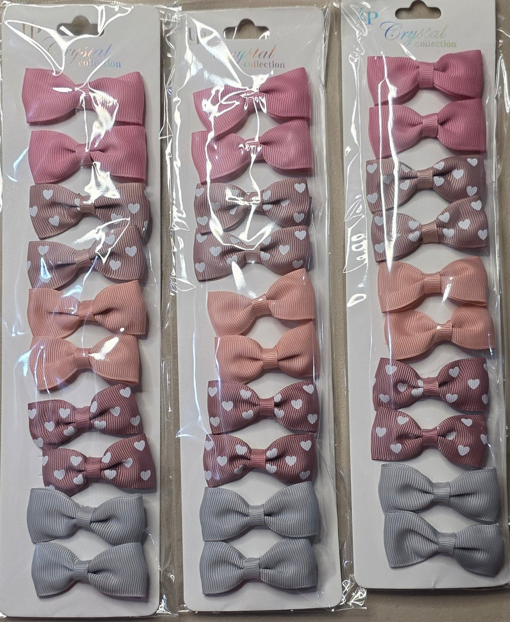 Hair Bow Set of 10 – Assorted Styles & Colors Pack