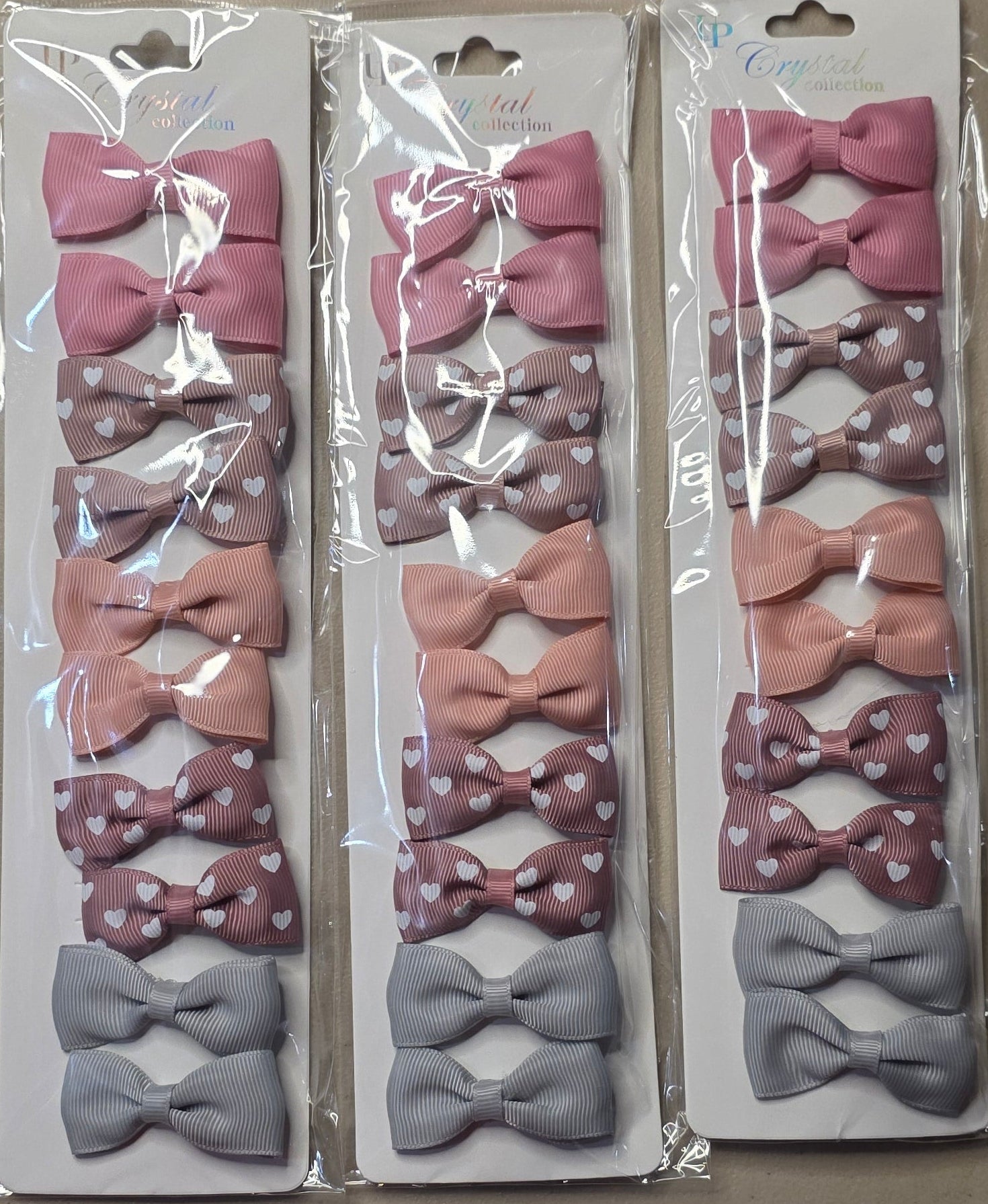 Hair Bow Set of 10 – Assorted Styles & Colors Pack