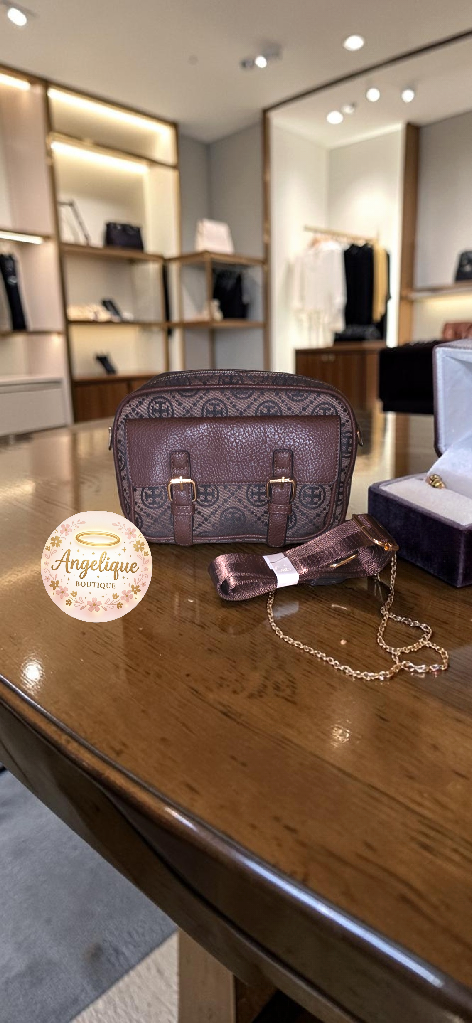 Cartera Grande Crossbody 👜 | Espaciosa | Múltiples Compartimentos | Correa Incluida