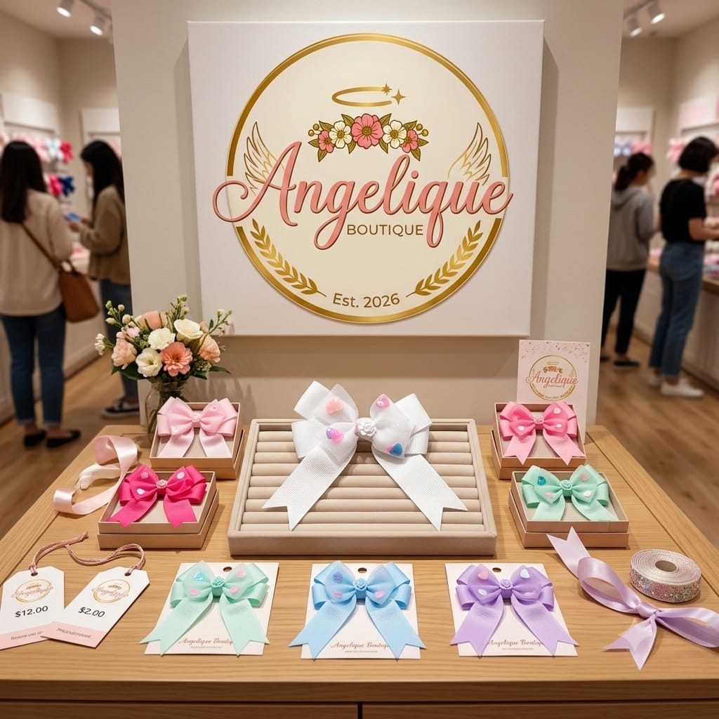 Fruit Grosgrain Hair Bow Clip for Girls
