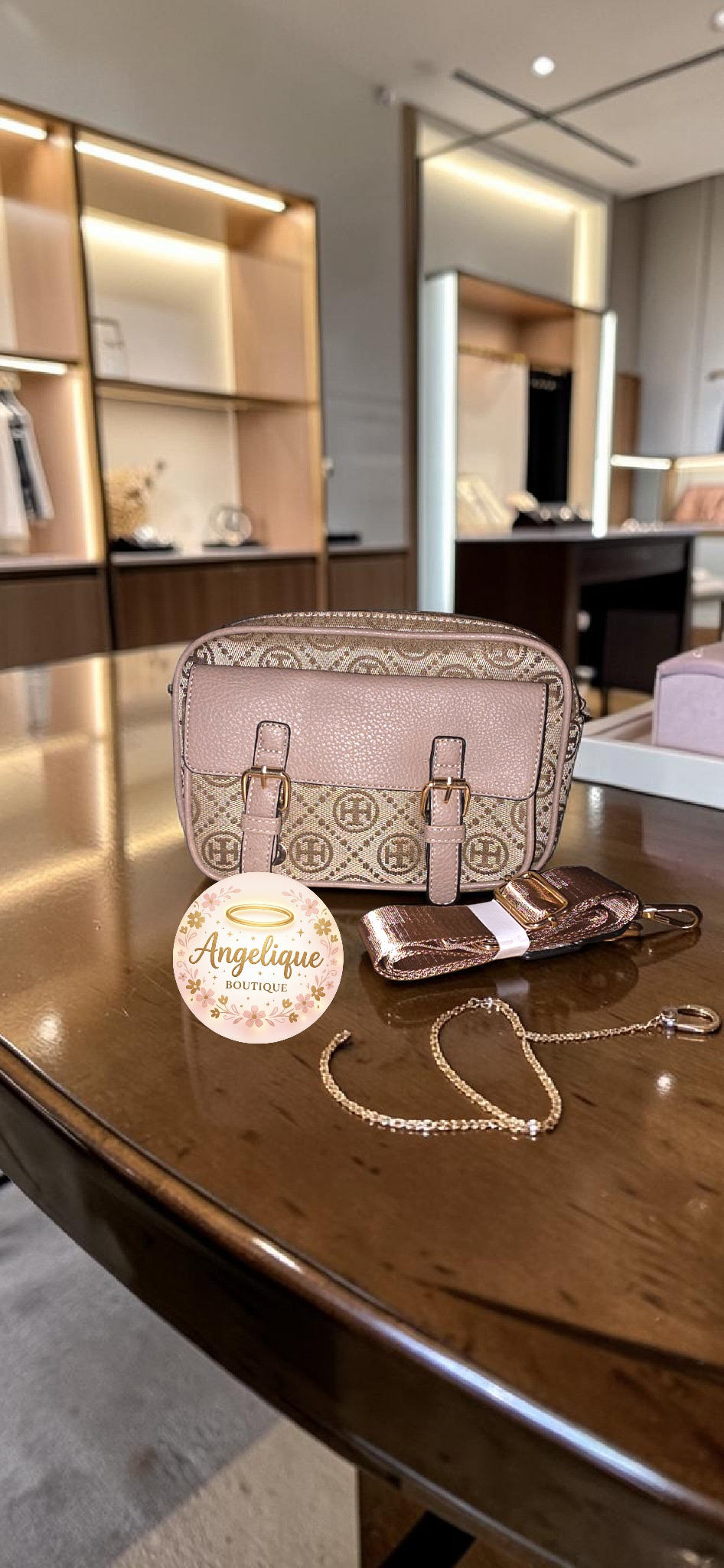 Cartera Grande Crossbody 👜 | Espaciosa | Múltiples Compartimentos | Correa Incluida