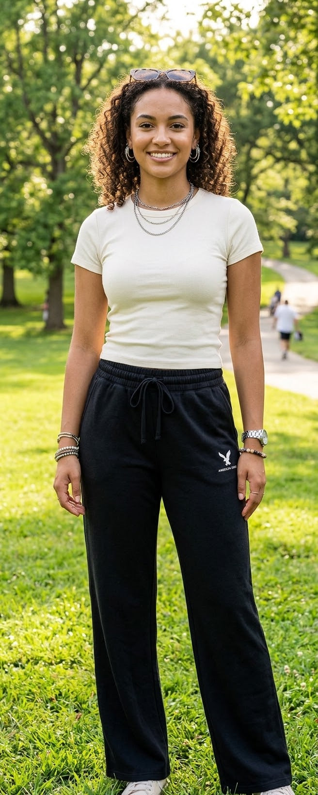 Women's Stretch Casual Pants – Cotton Blend