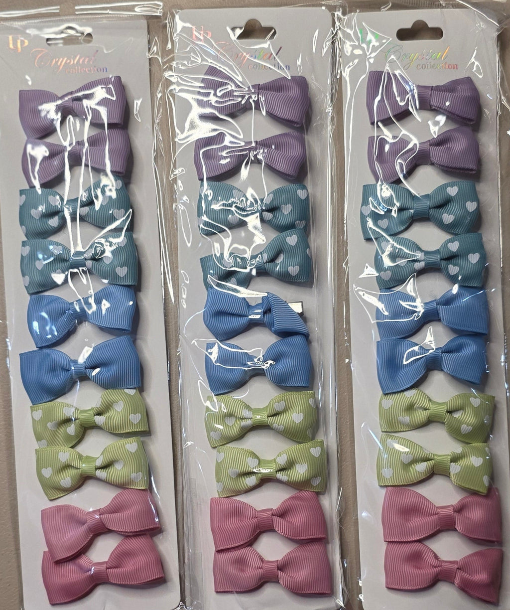 Hair Bow Set of 10 – Assorted Styles & Colors Pack