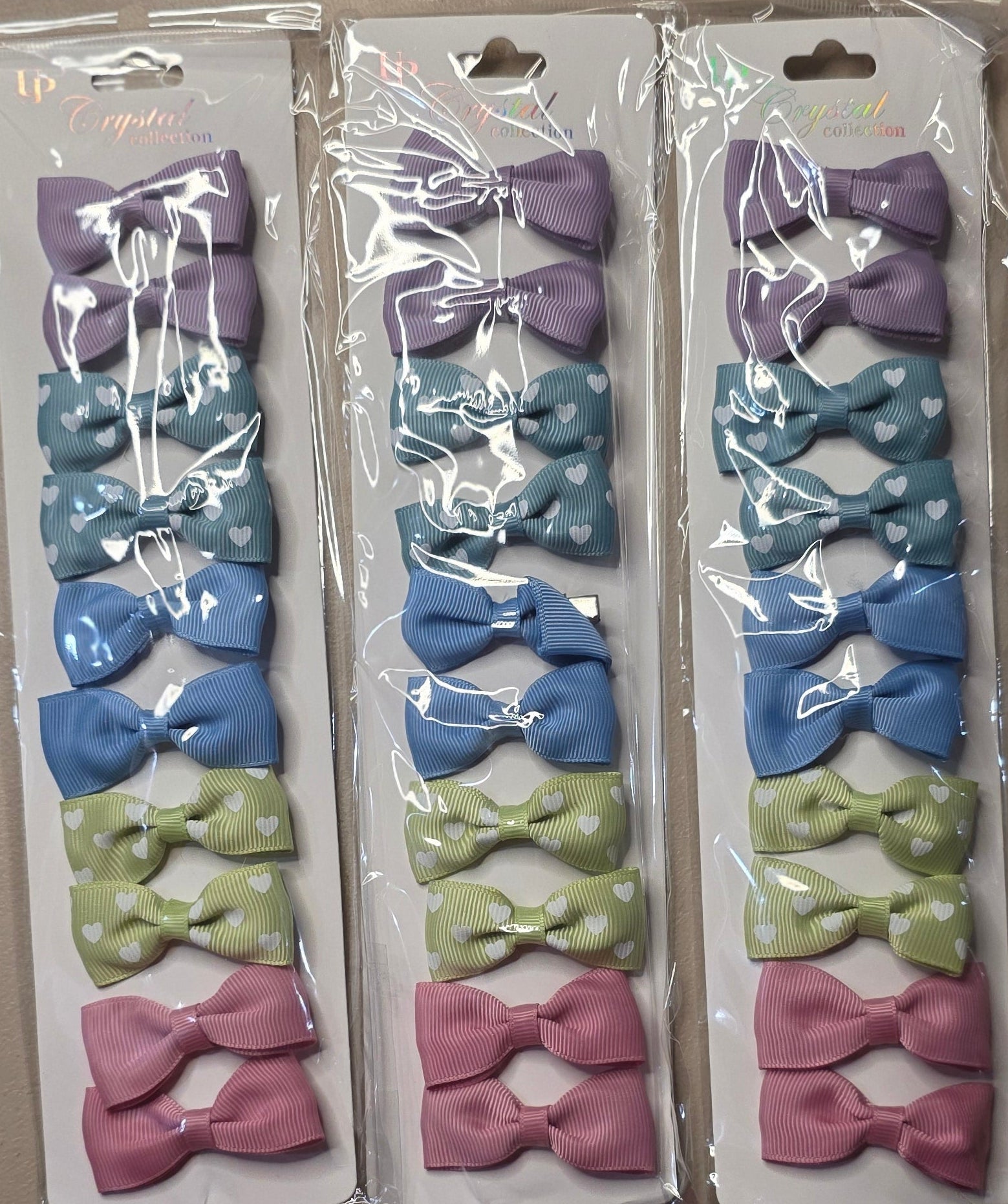 Hair Bow Set of 10 – Assorted Styles & Colors Pack