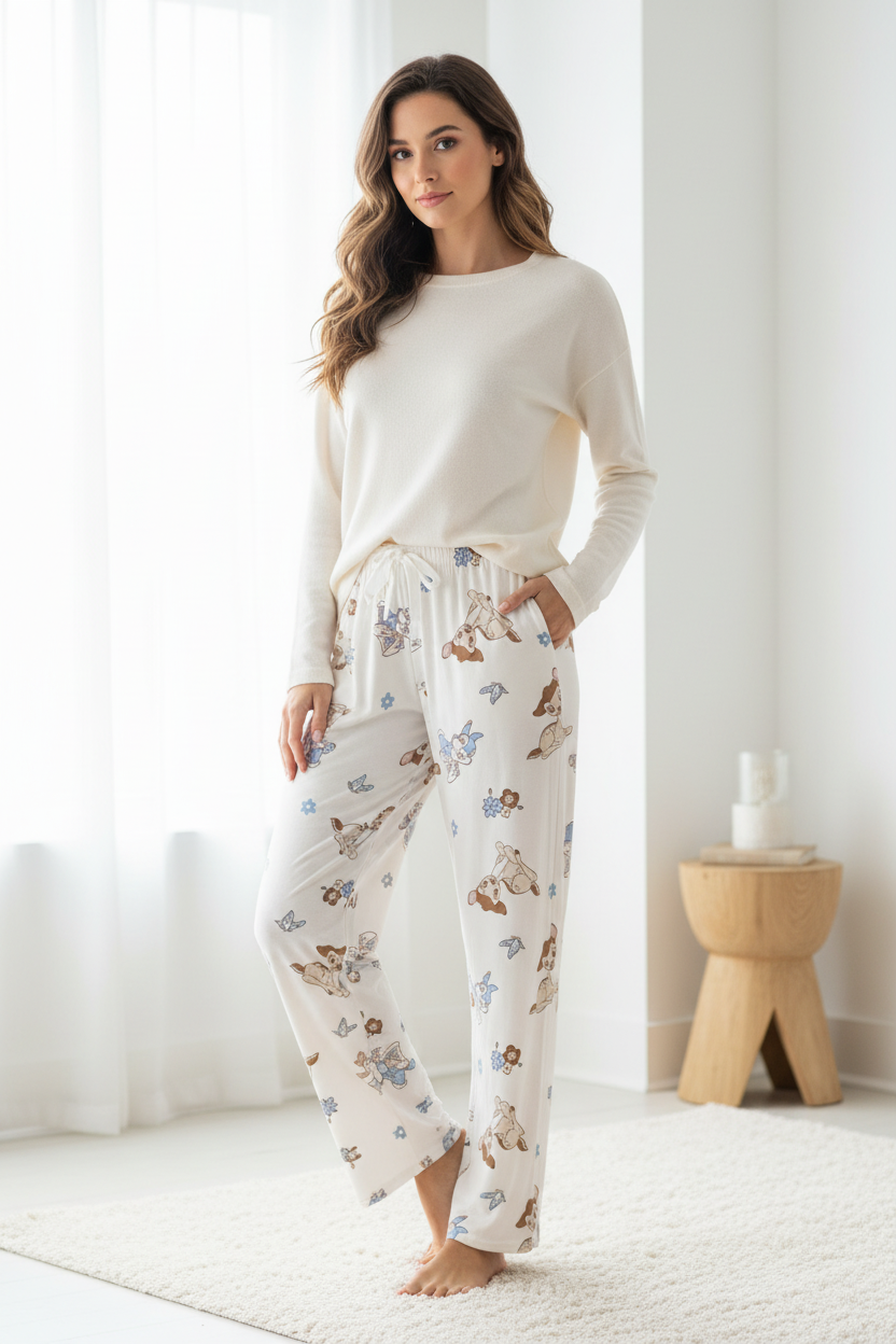 Pantalón Pijama Inspirado | Alta Calidad | Cómodo y Suave