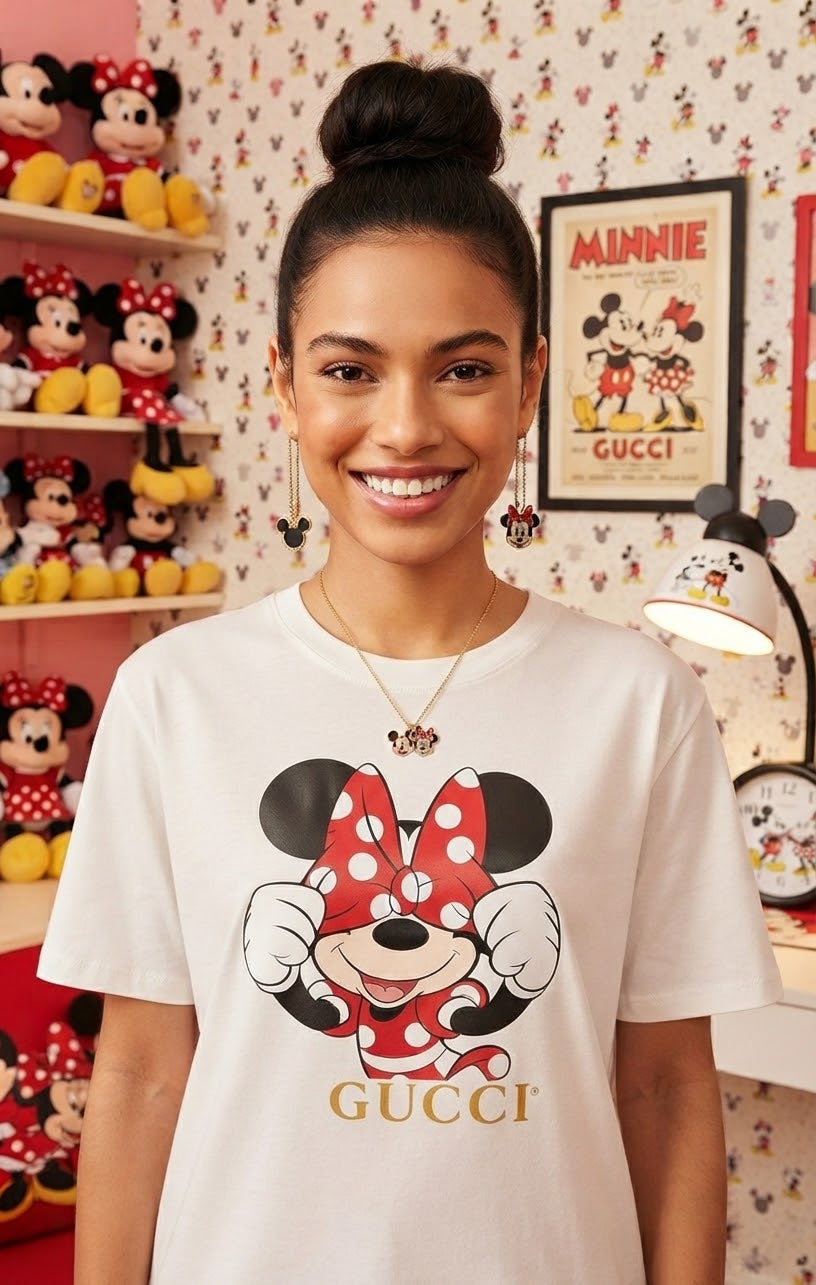 Women's Polka Dot Bow Print Blouse – Retro Style