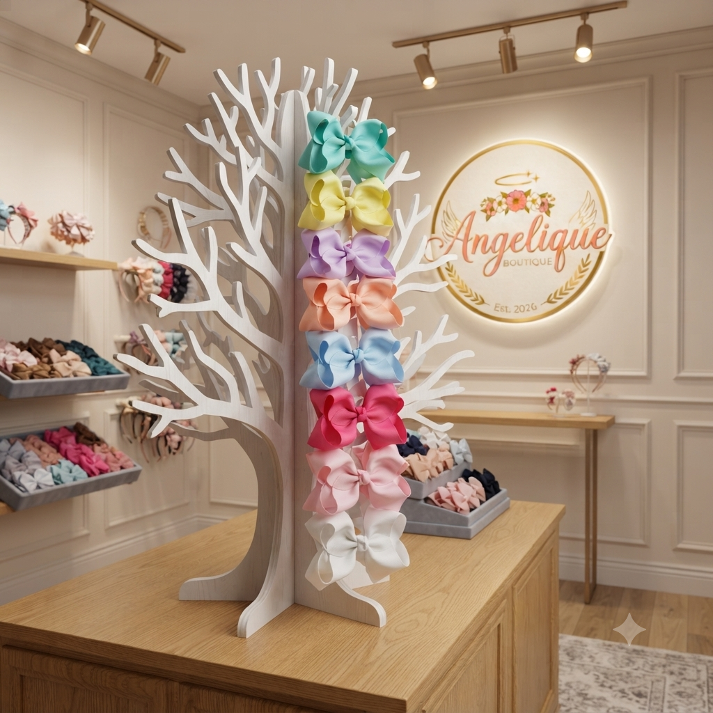 Large Grosgrain Hair Bow for Girls & Women