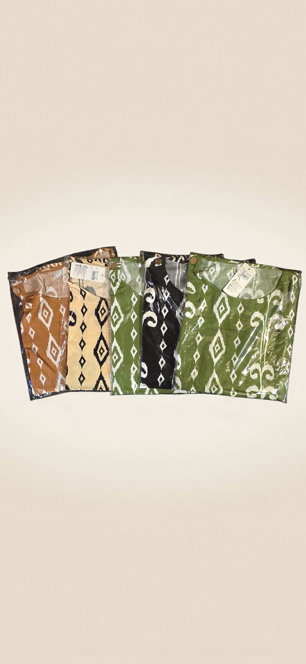 Blusa Ikat Estampada | Fluida y Artesanal
