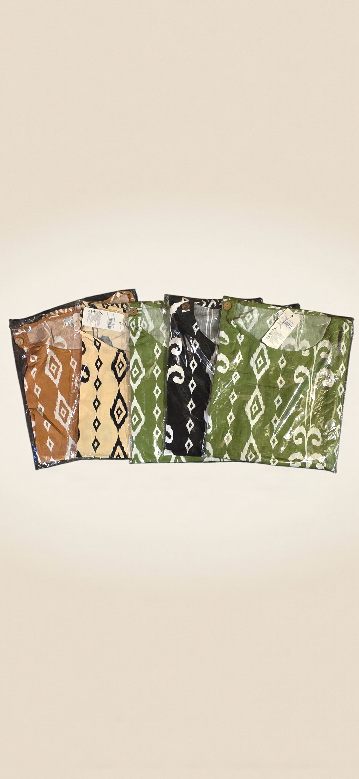 Blusa Ikat Estampada | Fluida y Artesanal