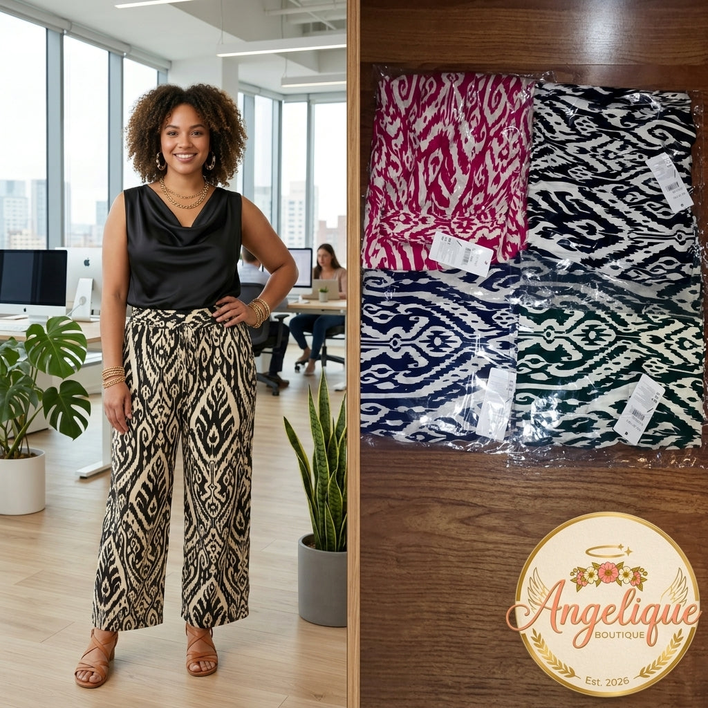 Women's Printed Palazzo Shorts | Akait