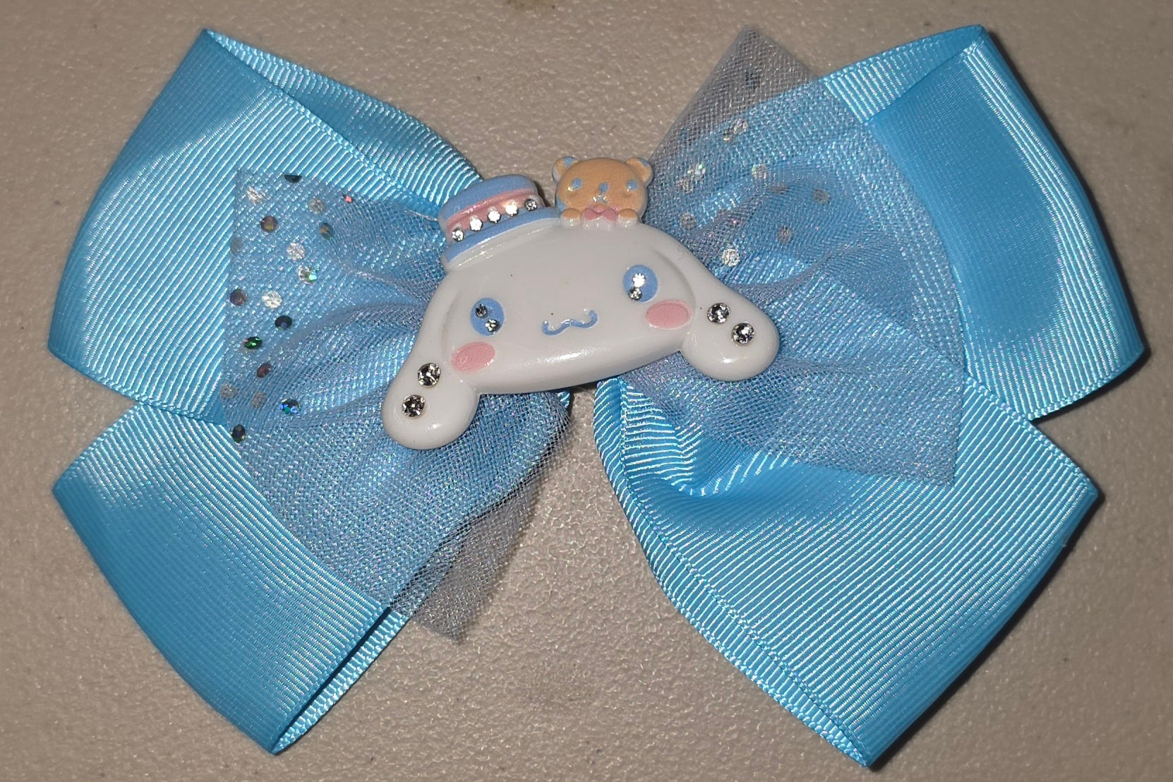 Hello Kitty & Friends Glitter Satin Hair Bow for Girls