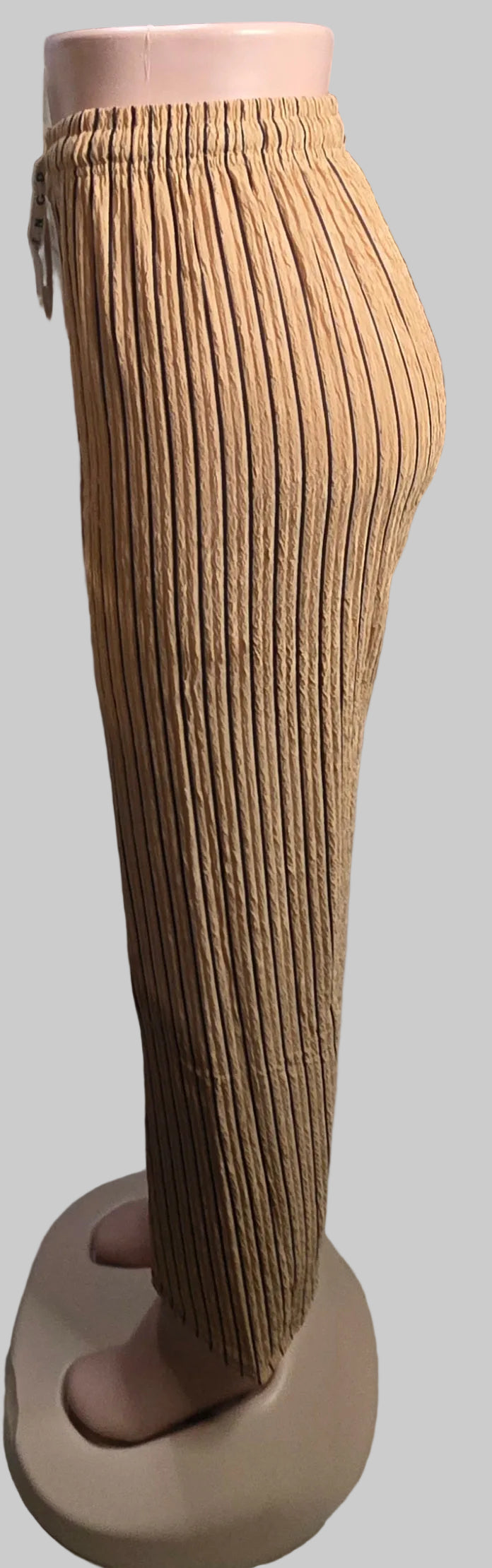 Women's Striped Palazzo Wide-Leg Pants