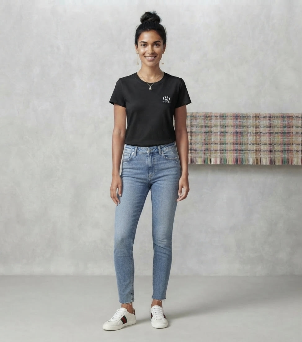 Women's Monogram Print Blouse – Luxury Style