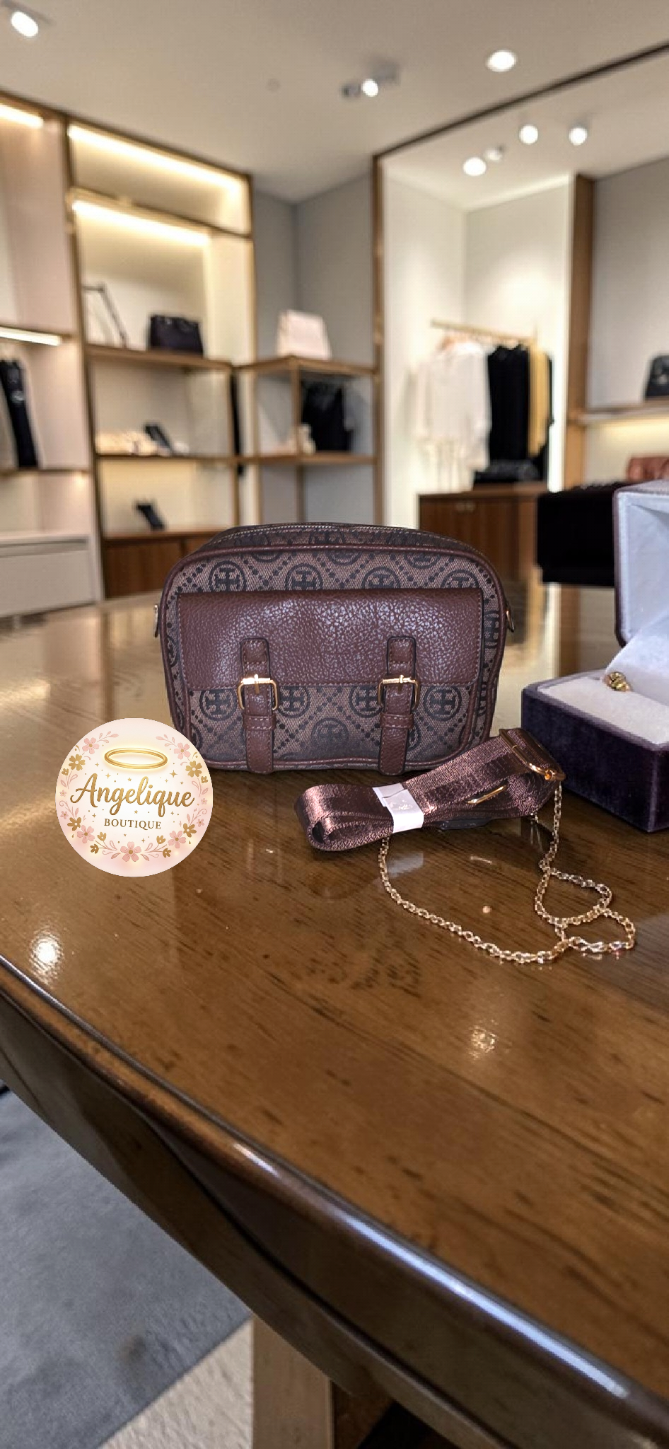 Cartera Grande Crossbody 👜 | Espaciosa | Múltiples Compartimentos | Correa Incluida