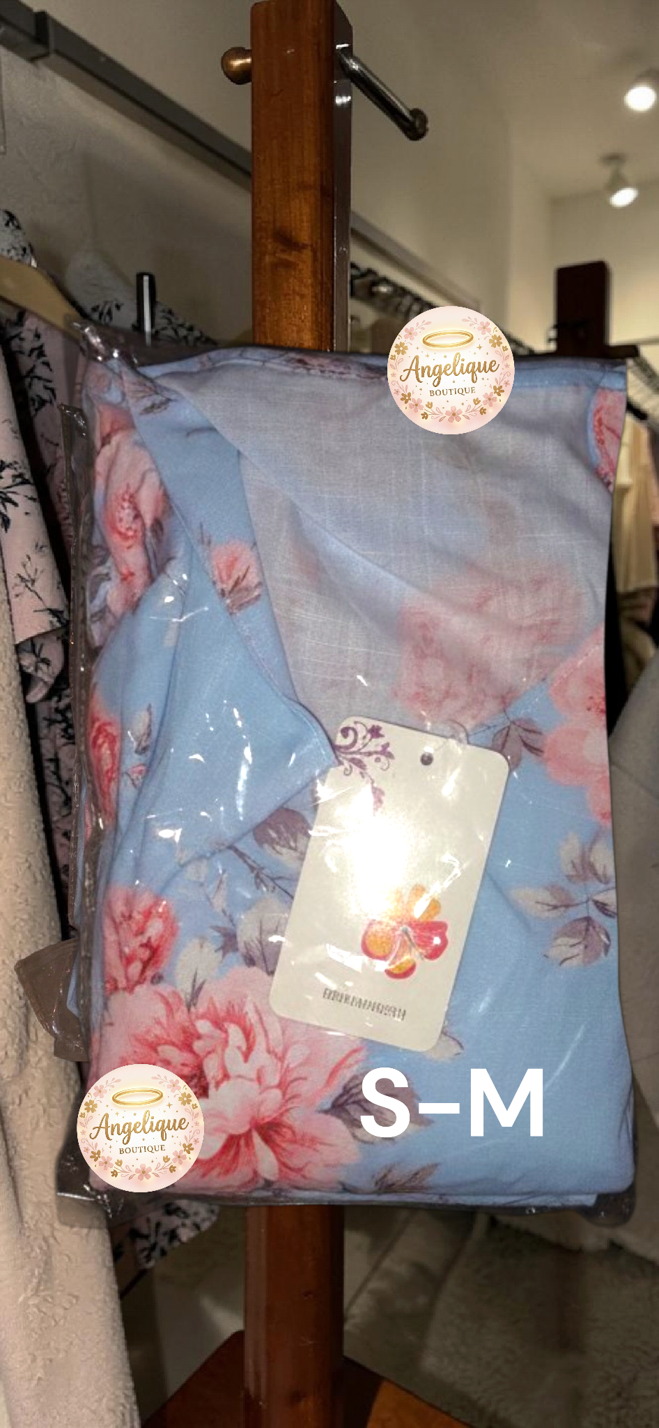 Vestido Corto Floral – 100% Algodón